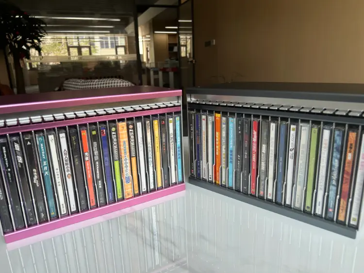 Supports de stockage de CD en alliage d'aluminium