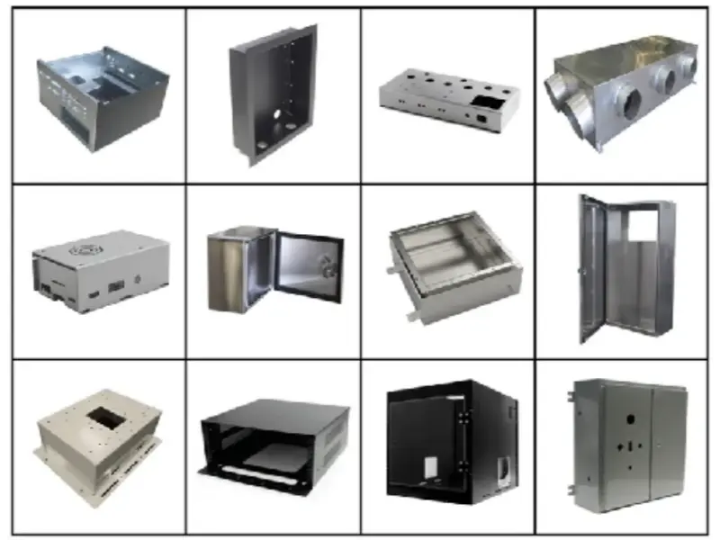 powder coated enclosure