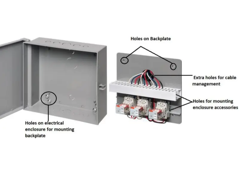 powder coated cabinet