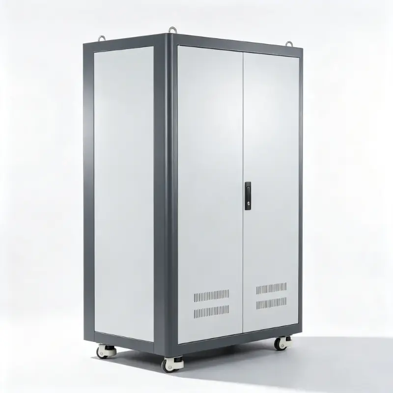 Grande enceinte d'équipement industriel
