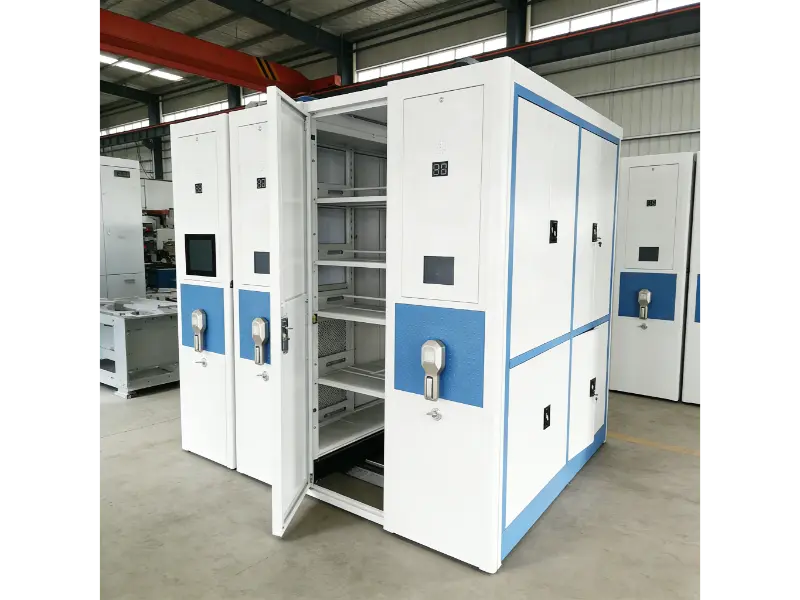 Boîte en tôle enduite de poudre